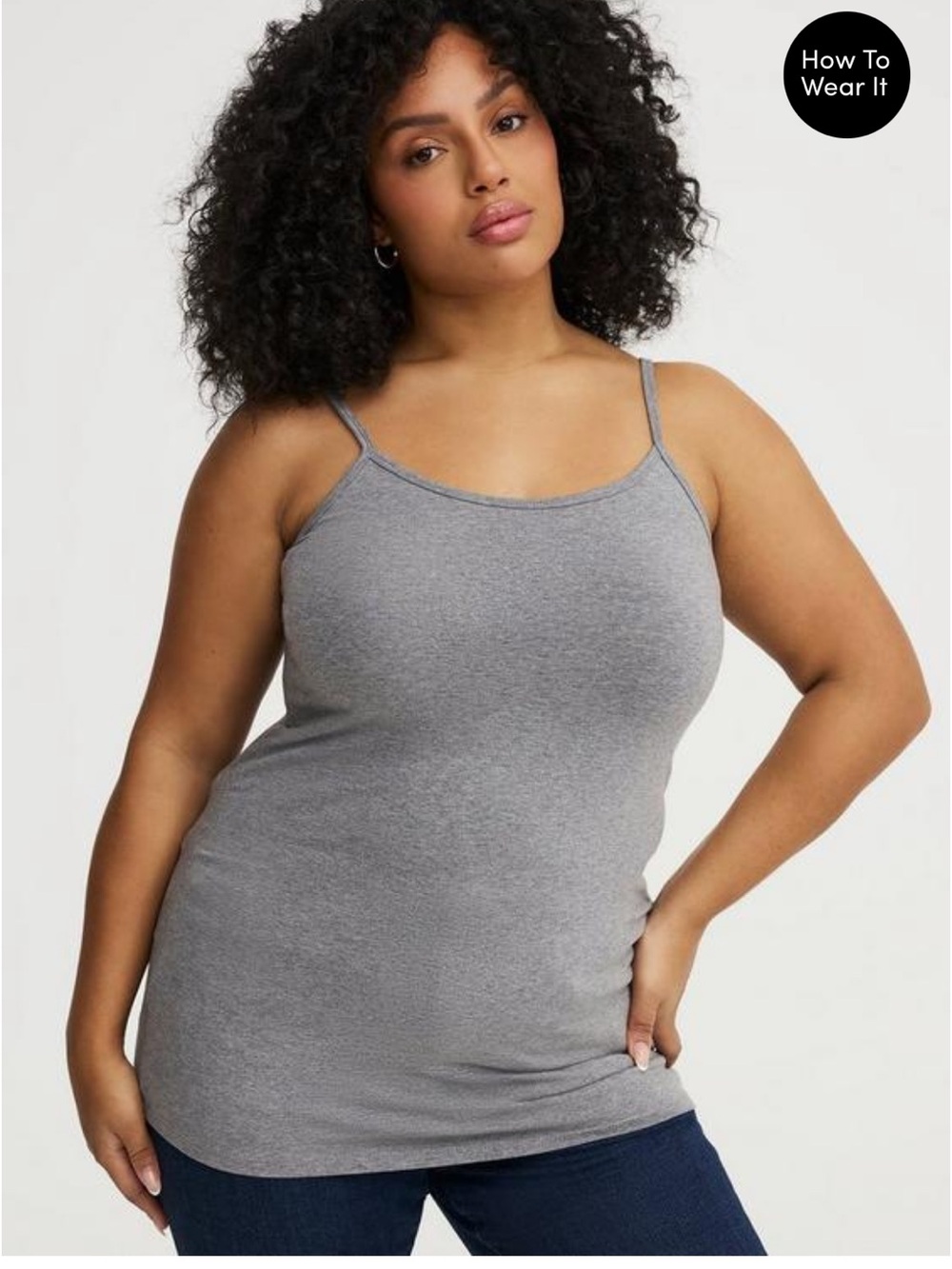 Women's Gray Torrid Tunic Tank
